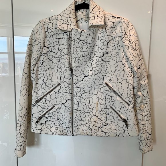 Cameo Marble Print Jacket Size S - Picture 2 of 5
